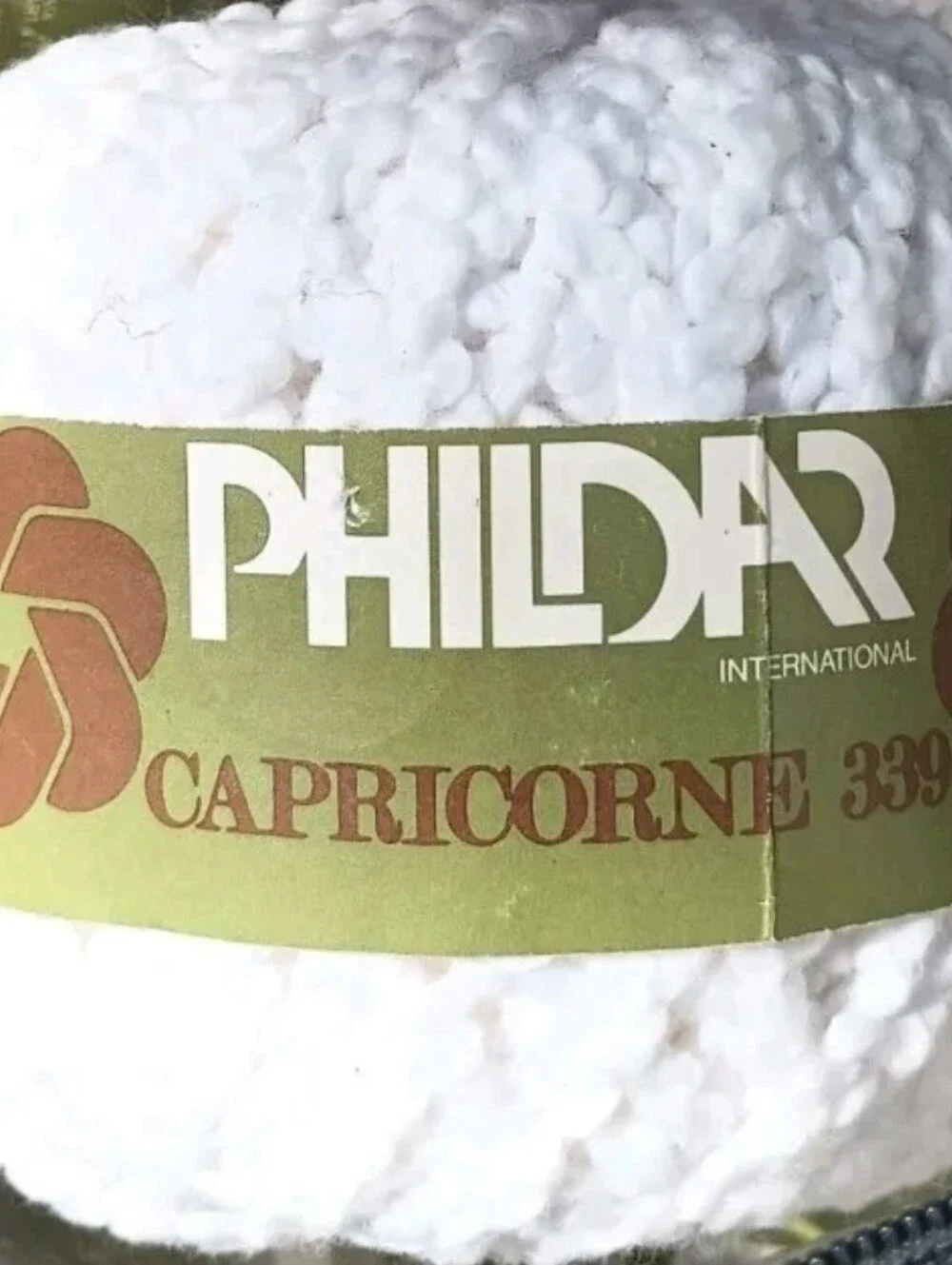 🔥New 19 Skeins Phildar Capricorne 339 Yarn Premium 100% Cotton White